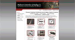 Desktop Screenshot of midwestcenterless.com